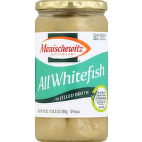 Manischewitz All Whitefish, Jelled Broth, 6 Each