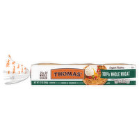 Thomas' English Muffins, 100% Whole Wheat, 6 Each