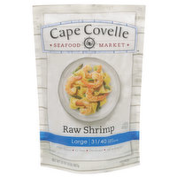 Cape Covelle Seafood Market Large Raw Shrimp, 32 Ounce