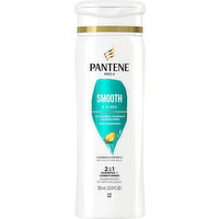 Pantene Shampoo + Conditioner, 2 in 1, Smooth & Sleek, 12 Fluid ounce