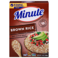 Minute Brown Rice, 100% Whole Grain, 14 Ounce