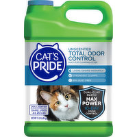 Cat's Pride Clumping Litter, Multi-Cat, Unscented, Total Odor Control, 15 Pound