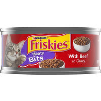 Friskies Cat Food, with Beef in Gravy, 5.5 Ounce