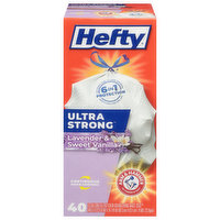 Hefty Tall Kitchen Bags, Drawstring, Lavender & Sweet Vanilla, 13 Gallon, 40 Each