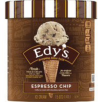 Edy's Ice Cream, Espresso Chip, 1.5 Quart