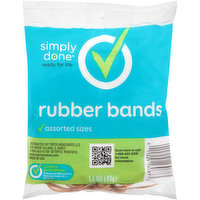 Simply Done Rubber Bands, 1.5 Ounce