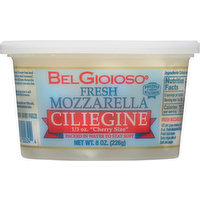 BelGioioso Cheese, Mozzarella, Ciliegine, Fresh, 8 Ounce