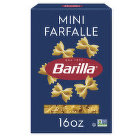 Barilla Mini Farfalle Pasta, 16 Ounce