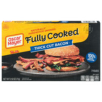 Oscar Mayer Bacon, Fully Cooked, Thick Cut, 2.52 Ounce