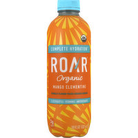 ROAR Vitamin Enhanced Beverage, Organic, Mango Clementine, 18 Ounce