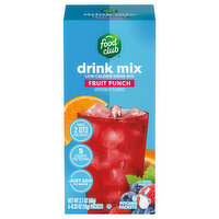 Food Club Drink Mix, Low Calorie, Fruit Punch, 6 Each