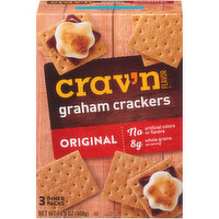 Crav'n Flavor Original Graham Crackers, 14.4 Ounce