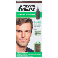 Just For Men Shampoo-In Color, Medium Brown, 1 Each