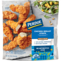 Perdue Chicken Strips, Breast, Breaded, Whole Grain, 25 Ounce