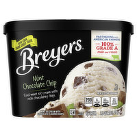 Breyers Ice Cream, Mint Chocolate Chip, 1.5 Quart