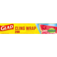 Glad Cling Wrap, Clear Food, 1 Each