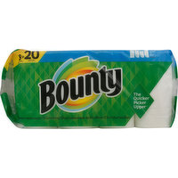 Bounty Paper Towels, Select-A-Size, White, Double Rolls, 2-Ply, 8 Each