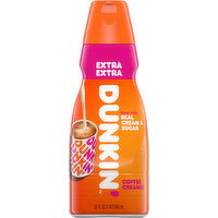 Dunkin' Coffee Creamer, Extra Extra, 32 Fluid ounce