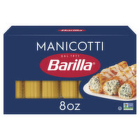 Barilla Manicotti, 8 Ounce