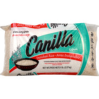 Canilla Rice, Enriched, Extra Long Grain, 5 Pound