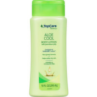 TopCare Body Lotion with Petroleum Jelly, Aloe Cool, 10 Ounce