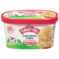 Turkey Hill Ice Cream, Colombian Coffee, Premium, 1.44 Quart