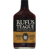Rufus Teague BBQ Sauce, Whiskey Maple, 16 Ounce