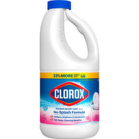 Clorox Bleach, Scented Splash-Less, Fresh Meadow, 40 Fluid ounce