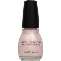 SinfulColors Nail Enamel, Glass Pink 376, 0.5 Ounce