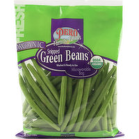 Pero Family Farms Green Beans, Organic, Snipped, 12 Ounce