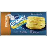 Pillsbury Biscuits, Honey Butter, Flaky Layers, 8 Each