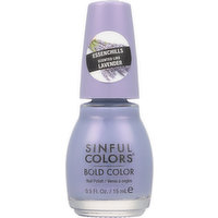 SinfulColors Nail Polish, Low-Key Lavender 2732, 0.5 Fluid ounce