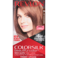 Revlon Hair Color, Permanent, Light Golden Brown 54, 1 Each