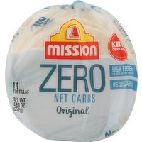 Mission Tortillas, Zero Net Carbs, Original, 14 Each