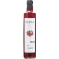 Madhava Vinegar, Organic, Red Wine, 16.9 Fluid ounce