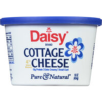 Daisy Cottage Cheese, Small Curd, 4% Milkfat Minimum, 16 Ounce