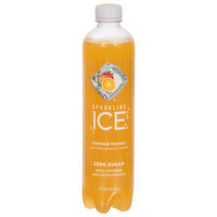 Ice Sparkling Water, Orange Mango, Zero Sugar, 17 Fluid ounce