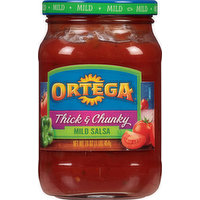 Ortega Thick & Chunky Mild Salsa, 16 Ounce