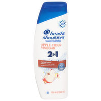 Head & Shoulders Shampoo + Conditioner, 2 In 1, Apple Cider Vinegar, 12.5 Fluid ounce