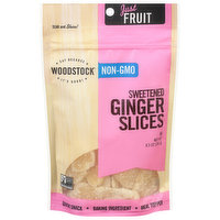 Woodstock Ginger Slices, Sweetened, 8.5 Ounce