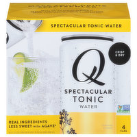 Q Tonic Water, Spectacular, 4 Each