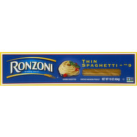 Ronzoni Spaghetti, Thin, No. 9, 16 Ounce