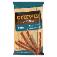 Crav'n Flavor Pretzels, Rods, 10 Ounce