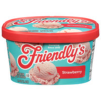 Friendly's Ice Cream, Premium, Strawberry, 1.5 Quart