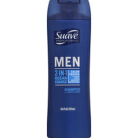 Suave Shampoo + Conditioner, 2-in-1, Ocean Charge, 12.6 Ounce