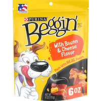 Beggin' Dog Treats, with Bacon & Cheese Flavor, 6 Ounce