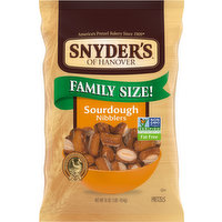 Snyders of Hanover Nibblers, Sourdough, Family Size, 16 Ounce