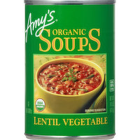 Amy's Soups, Organic, Lentil Vegetable, 14.5 Ounce