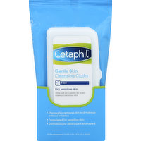 Cetaphil Cleansing Cloths, Gentle Skin, 25 Each