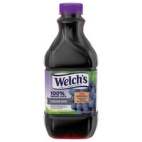 Welch's 100% Grape Juice, Concord Grape, 46 Fluid ounce